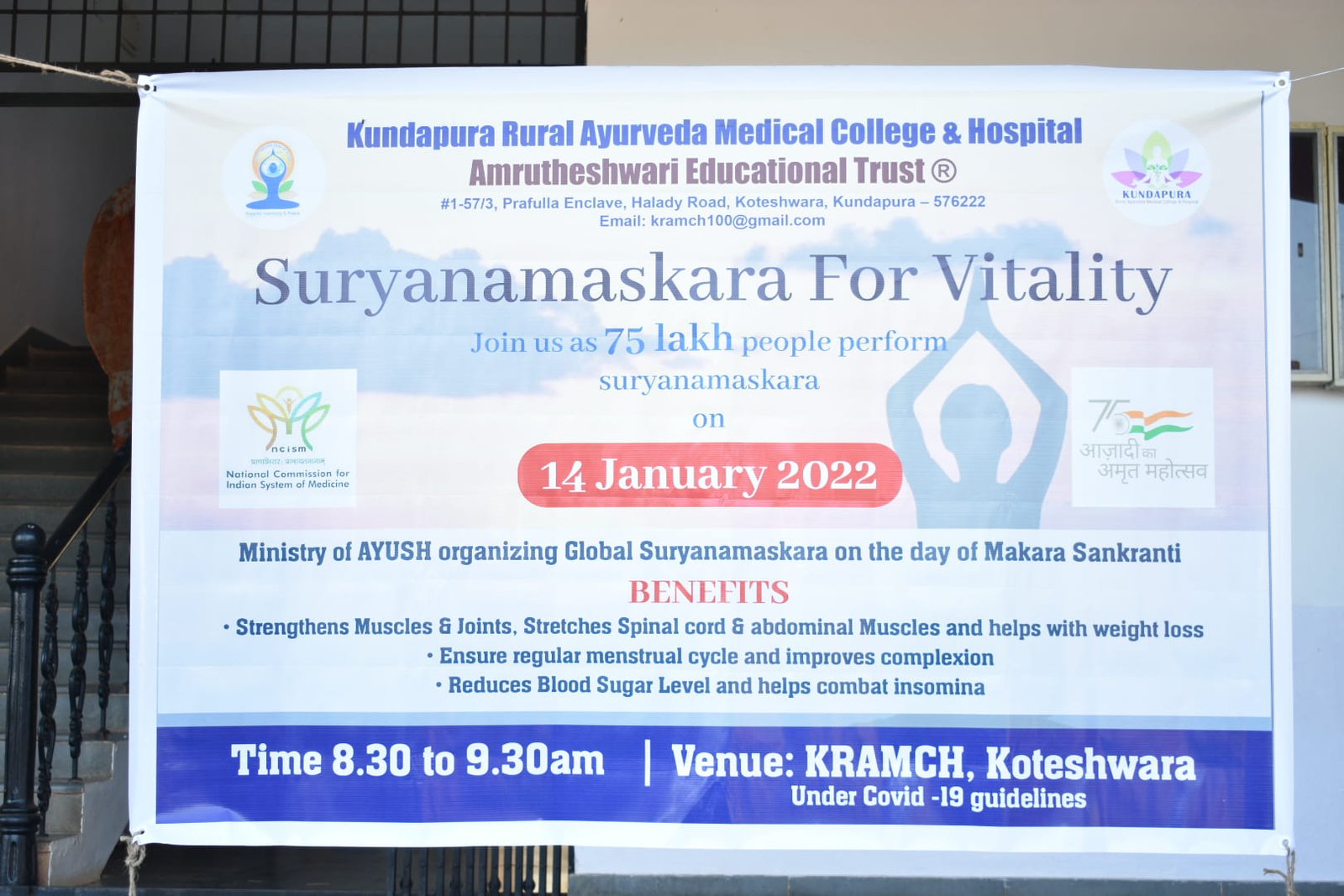 Virtual Surya Namskara Programme