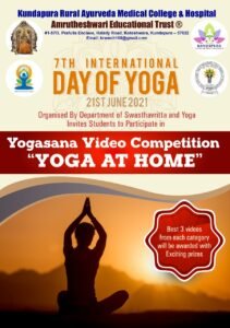 International Day of Yoga on 21-06-21