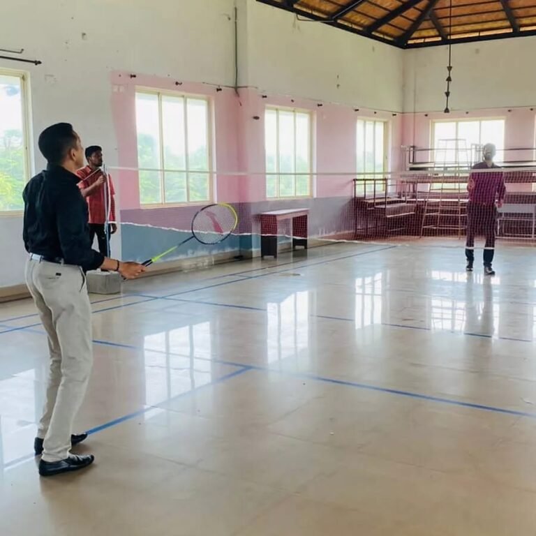 New indoor badminton court opened at Kundapura rural Ayurveda Medical College & Hospital